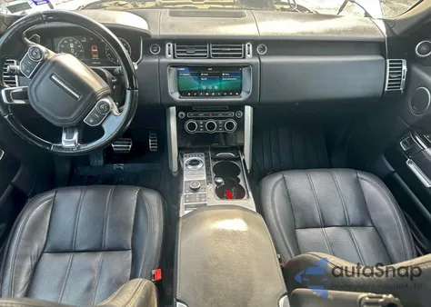 2017 Land Rover Range Rover Supercharged from USA, damaged, VIN SALGS5FE3HA356417